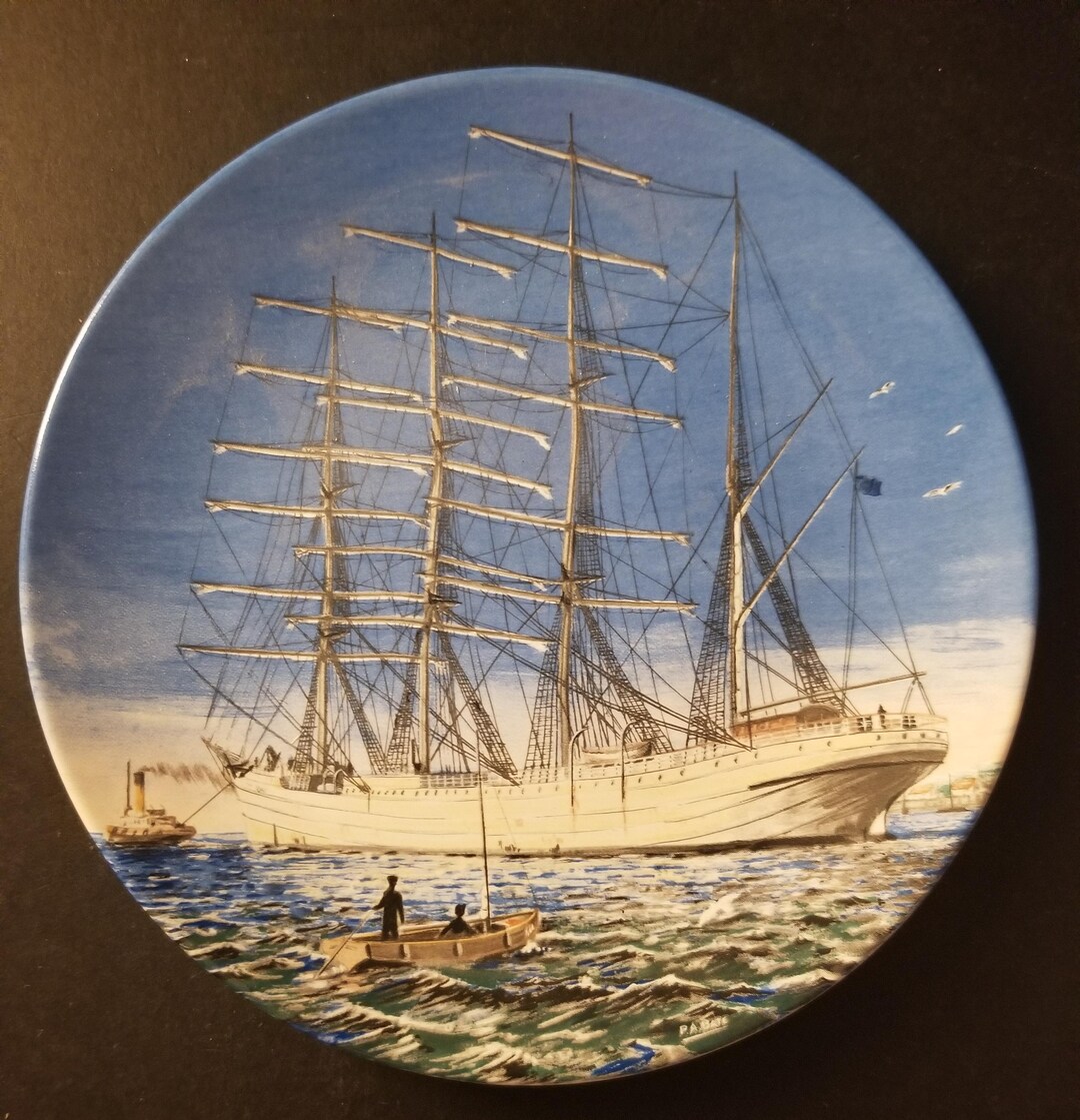 Poole Pottery Decorative Plate Herzogin Cecilie Etsy