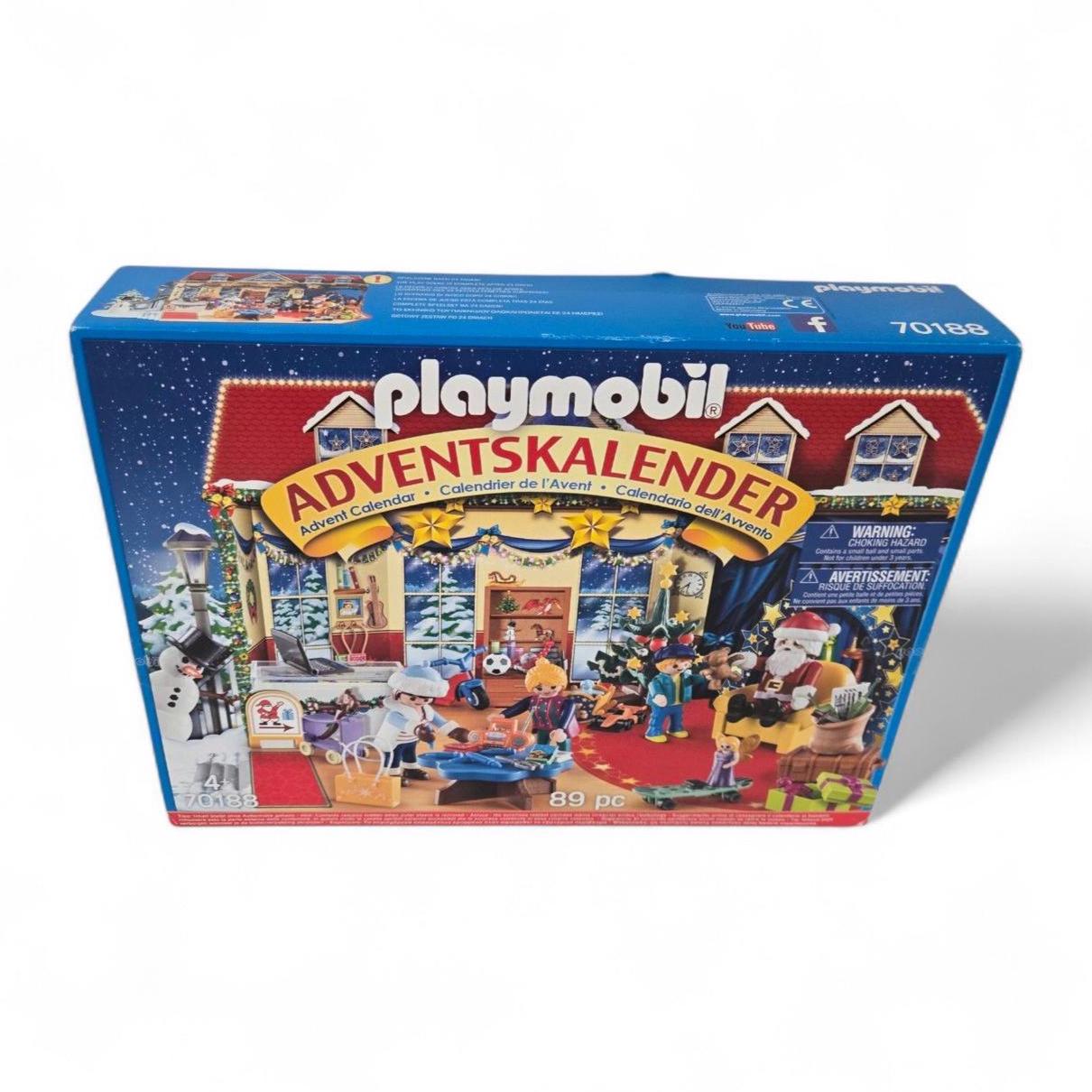 Playmobil #70188 Advent Calendar – Christmas Toy Store (brand New