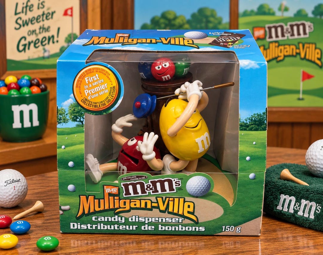 M&m's Candy Dispenser – Golf Mulligan Ville (first in Series