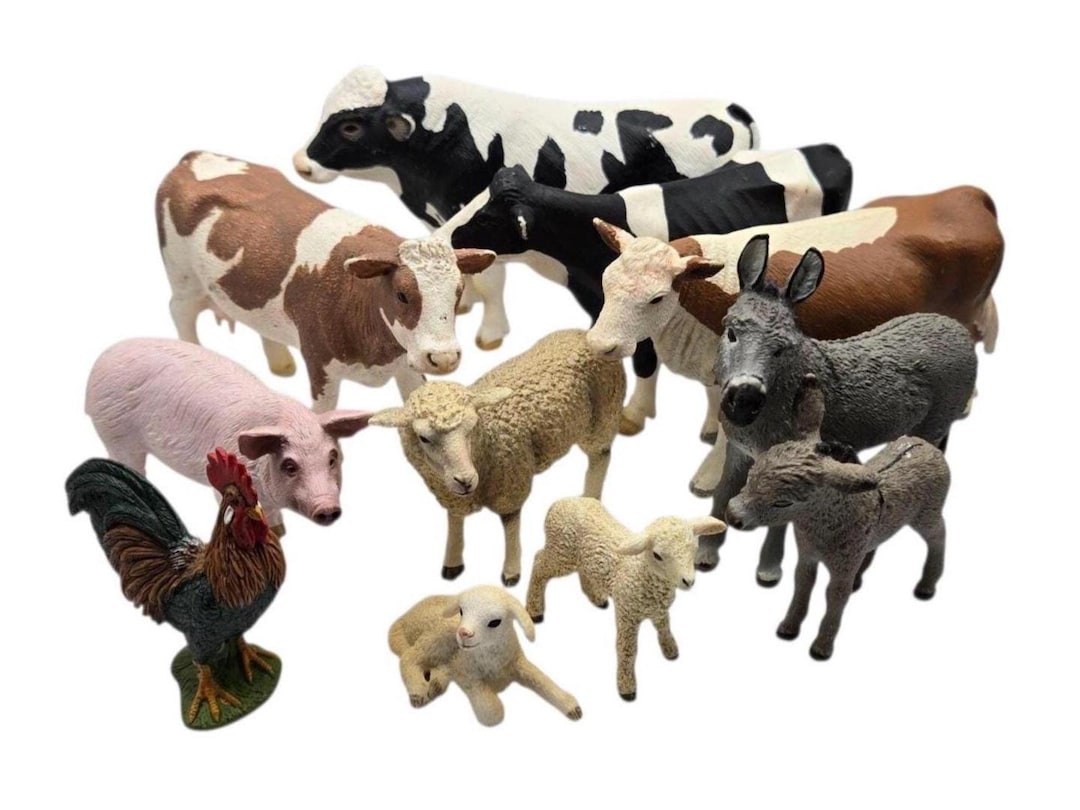 Animali Fattoria Schleich Animali Da Fattoria Schleich Vintage