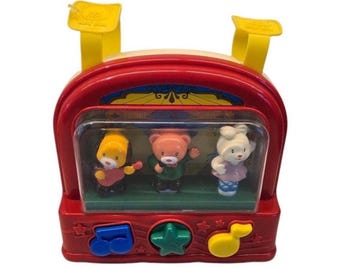 Vintage 1997 Shelcore Wind-up Moving Picture 