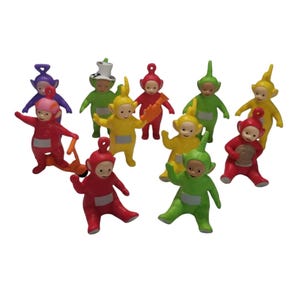 Assorted Teletubbies PVC Figures – Perfect Cake Toppers & Collectibles!