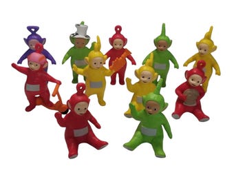 Assorted Teletubbies PVC Figures – Perfect Cake Toppers & Collectibles!