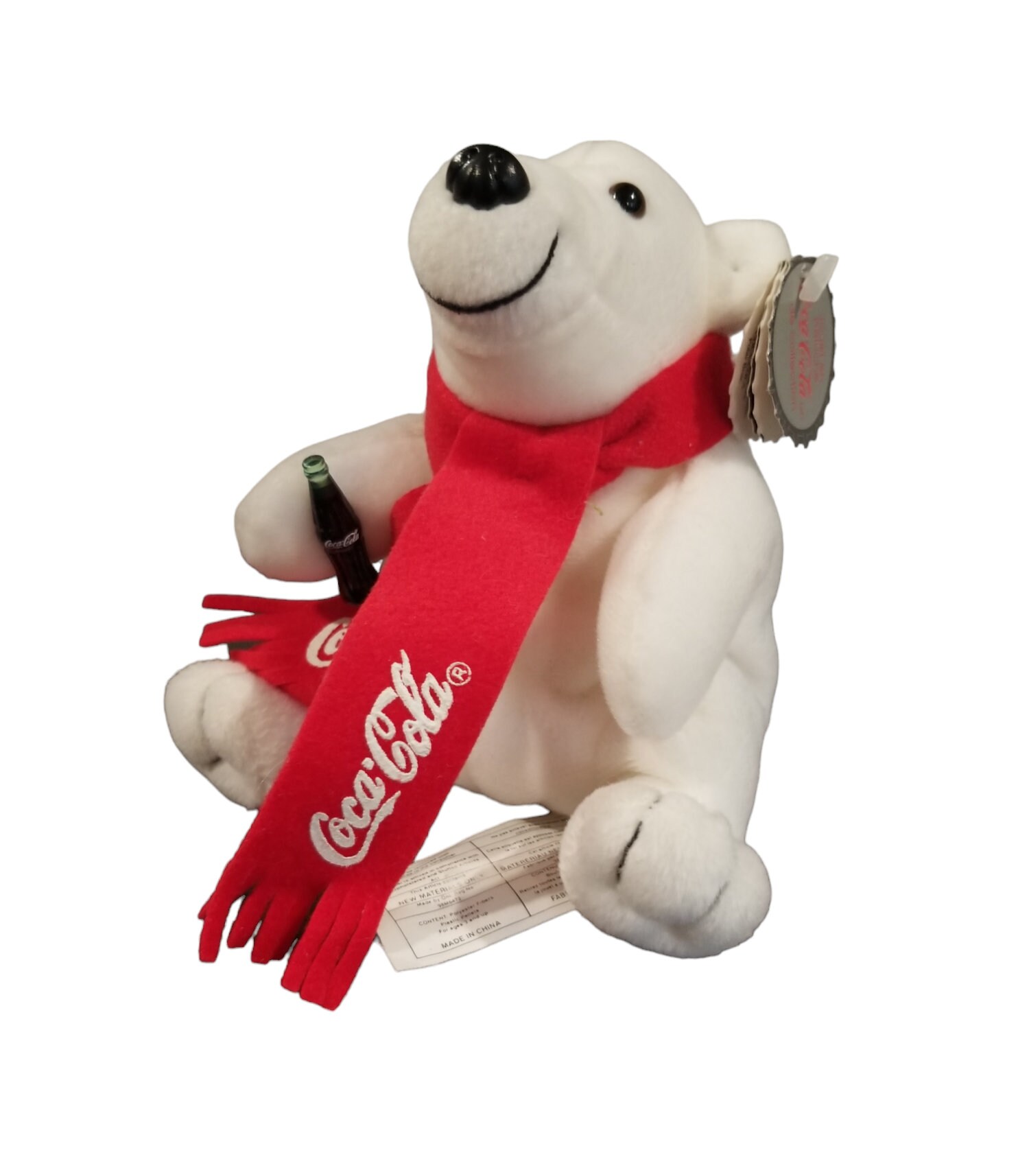 Collectible coca cola bean bag plush 1998 hotsell