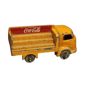 Vintage Lesney Matchbox Coca Cola Carrier #37 Bantam 2 Ton Truck