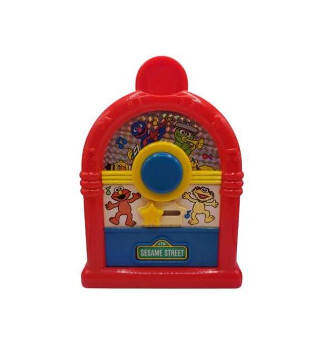 Vintage 1994 Tyco Sesame Street Jukebox Toy - Etsy