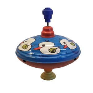 Vintage 1950’s FUCHS Spinning Top Toy Made in West Germany