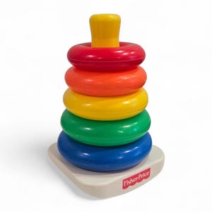 Vintage Fisher-Price Rock-a-Stack Toy