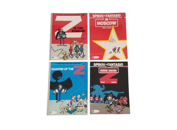 Spirou & Fantasio Comic Books - Etsy