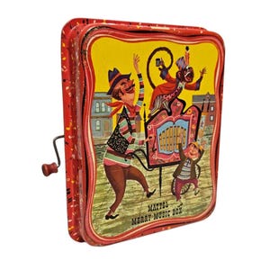 Vintage 1962 Mattel Merry Music Box - Etsy