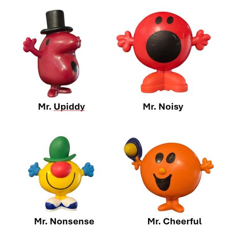 Mcdonald s Mr Men Happy Meal Toys Classic Cartoon Figures You Pick mcdonald-s-mr-men-happy-meal-toys-classic-cartoon-figures-you-pick