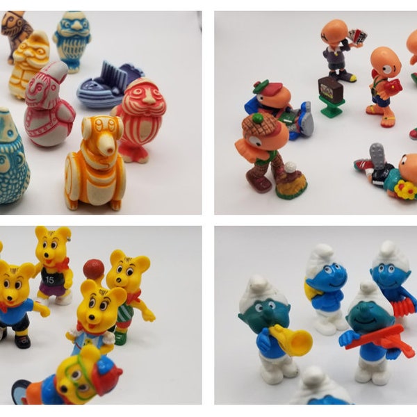 Giocattoli Kinder Surprise vintage degli anni '90