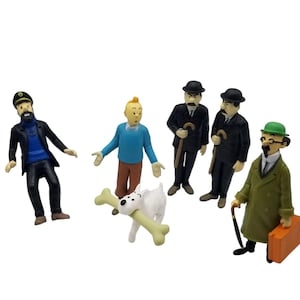Tintin 3.5" PVC Figurines