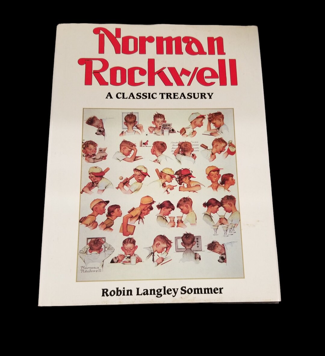 高評価アイテム Norman Rockwell: a Classic Treasury - Vintage Book - Etsy 洋書