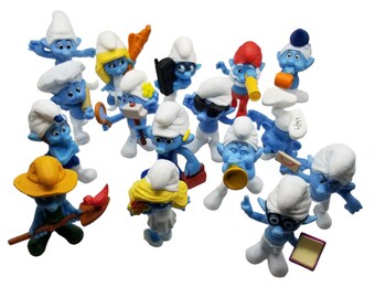 3" Smurf Figures