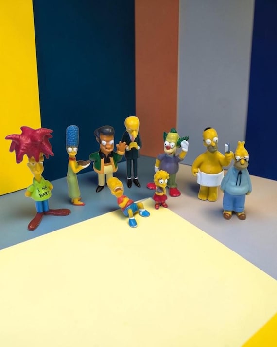 1990年製　ザ・シンプソンズフィギュア　5体セット 1990年代のヴィンテージ ザ・シンプソンズ フィギュア - Etsy 日本