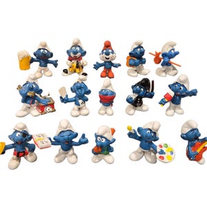 Rare smurf figurines - Etsy 日本