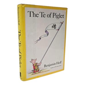 Vintage Erstausgabe 1992 The Te of Piglet von Benjamin Hoff Hardcover & Dustcover