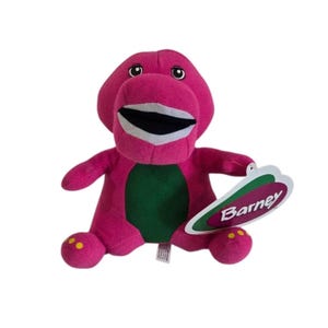 Barney & Friends – Barney the Dinosaur 20cm Plush Toy with Original Tag