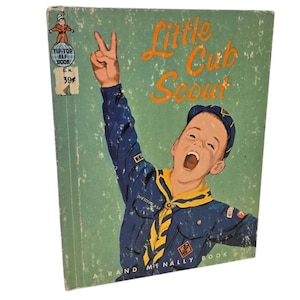 Vintage 1960’s Little Cub Scout A Rand McNally Tip-Top Elf Book