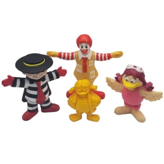 Vintage 1995 Mcdonalds Toys - Etsy