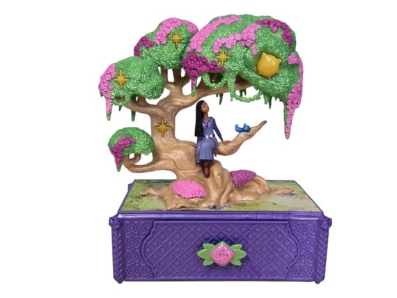 Disney’s Wish Jewelry Box – Asha’s Wishing Tree Musical Keepsake Box