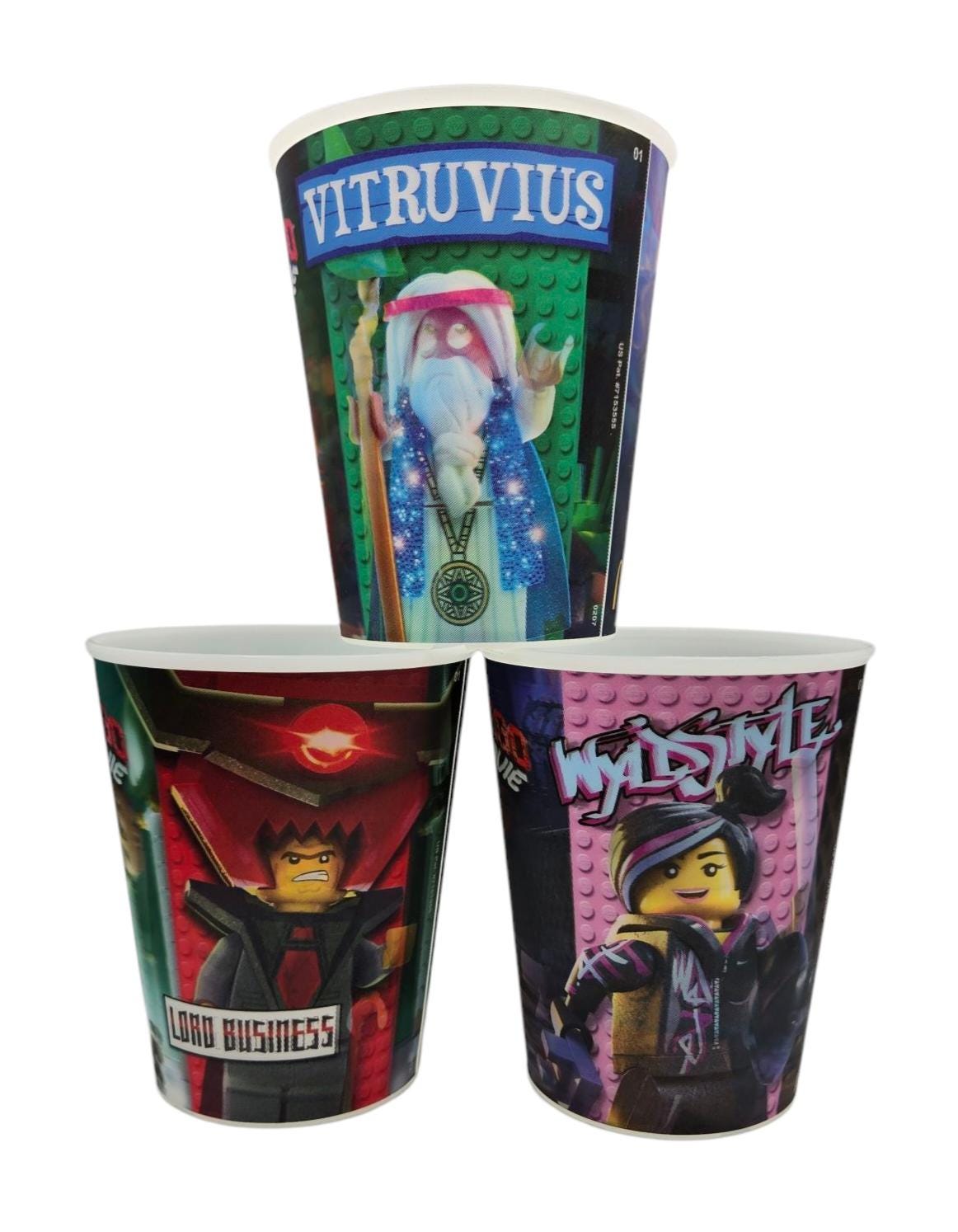 Mcdonalds the Lego Movie Collector Cups - Etsy Denmark
