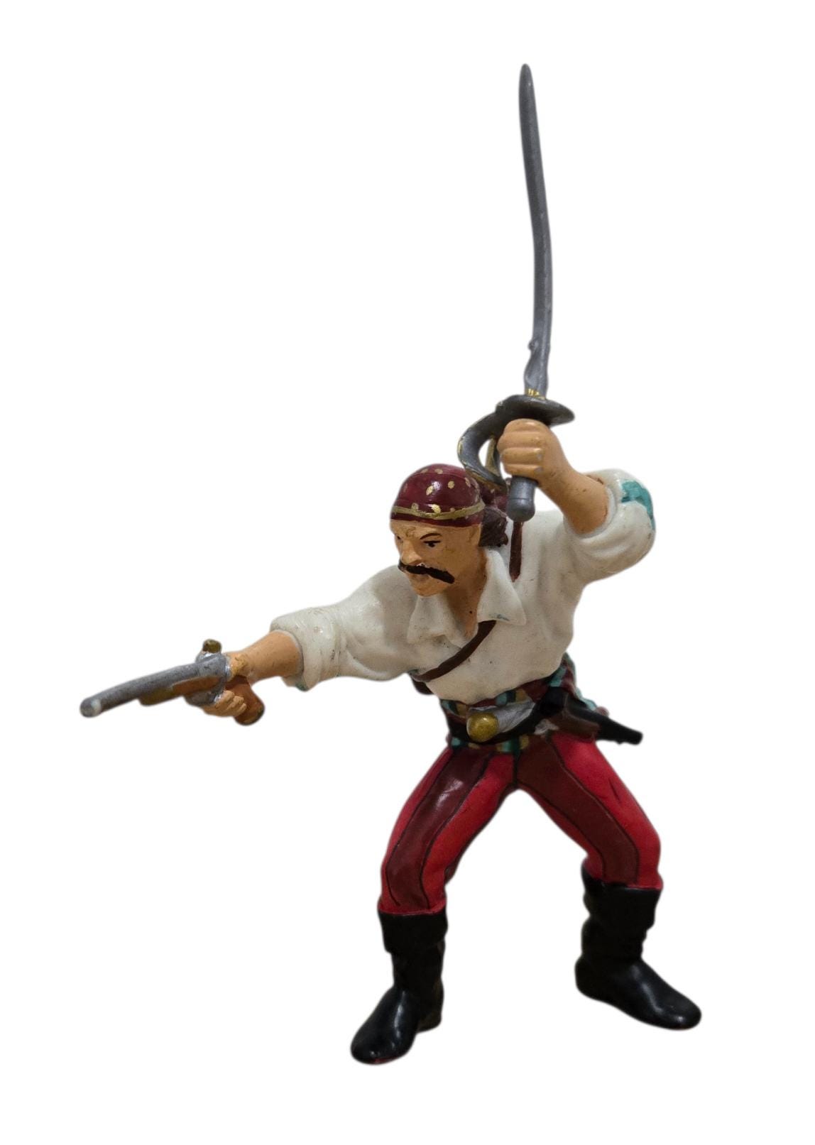 Figurine Papo Histoire - Pirate Bleu, édition 1999, Très Bon état Occasion