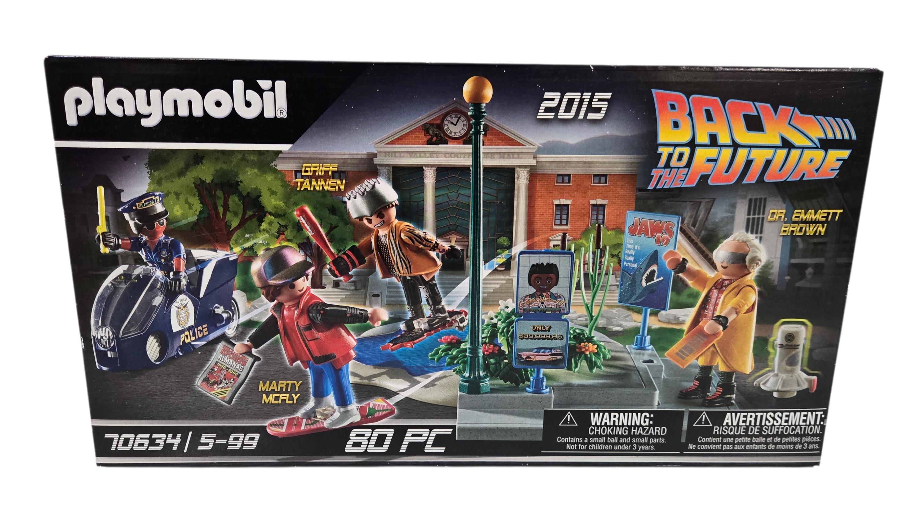 Playmobil Back to the Future #70634 – 80-piece Set – New Sealed in Playmobil Back to the Future #70634 – 80-piece Set – New Sealed in