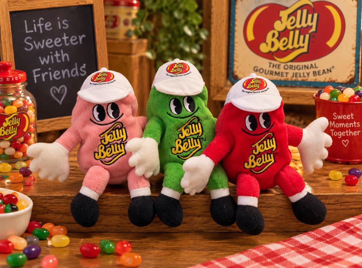 Jelly Belly Bean Bag Plush Keychains – 3 Styles to Choose From - Etsy
