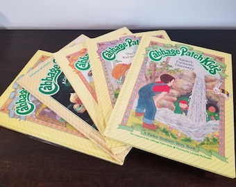 Libros de tapa dura para niños de Cabbage Patch