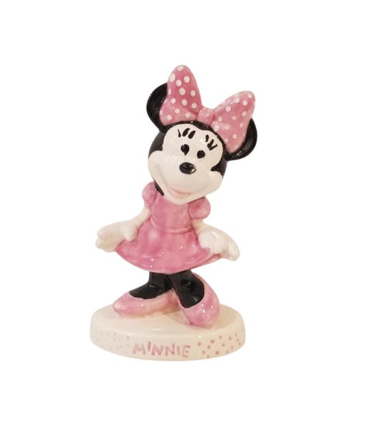 ミニーマウスの陶器の置物 - Etsy 日本
