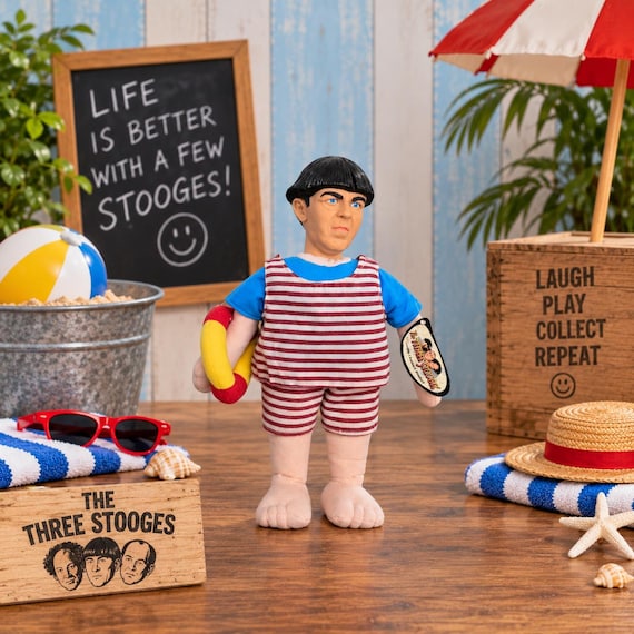 映画 三ばか大将 The Three Stooges ぬいぐるみ フィギュア The Three Stooges – Moe Howard Plush Doll Figure in Swimsuit