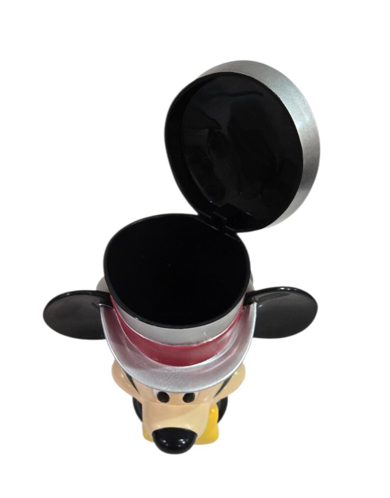 Vintage 1990’s Disney On Ice Mickey Mouse Mugs / Cups with Flip Cover Lid – 2 Colors To Choose From image 14