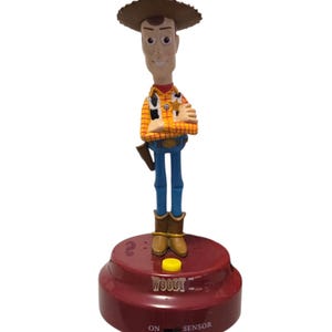 Disney Pixar Talking Toy Story Dashboard Driver – Woody & Buzz Lightyear Figures image 5