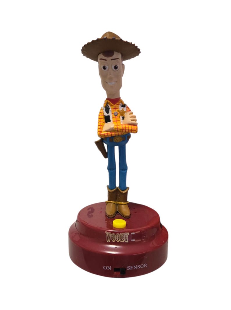 Disney Pixar Talking Toy Story Dashboard Driver – Woody & Buzz Lightyear Figures image 5