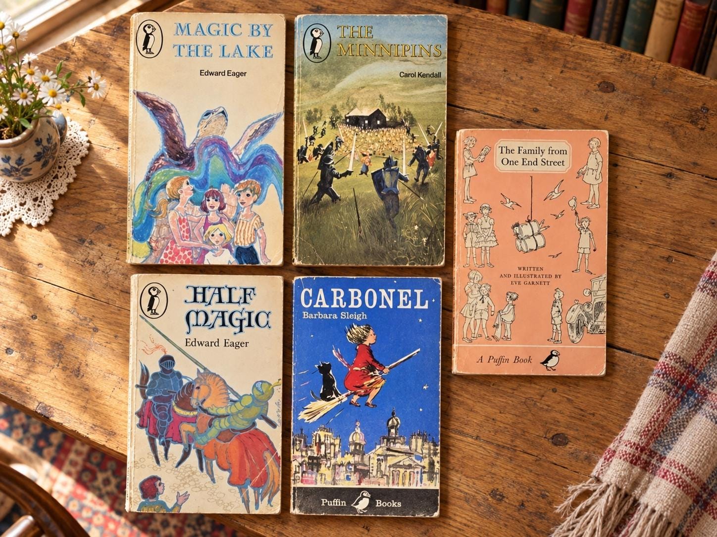 Vintage 1970's Puffin Books - Etsy
