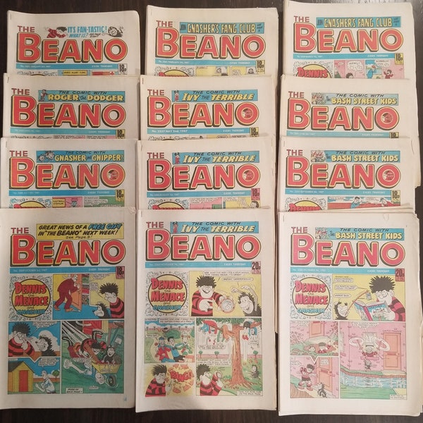 Beano Comics, 1987 - Vintage Book