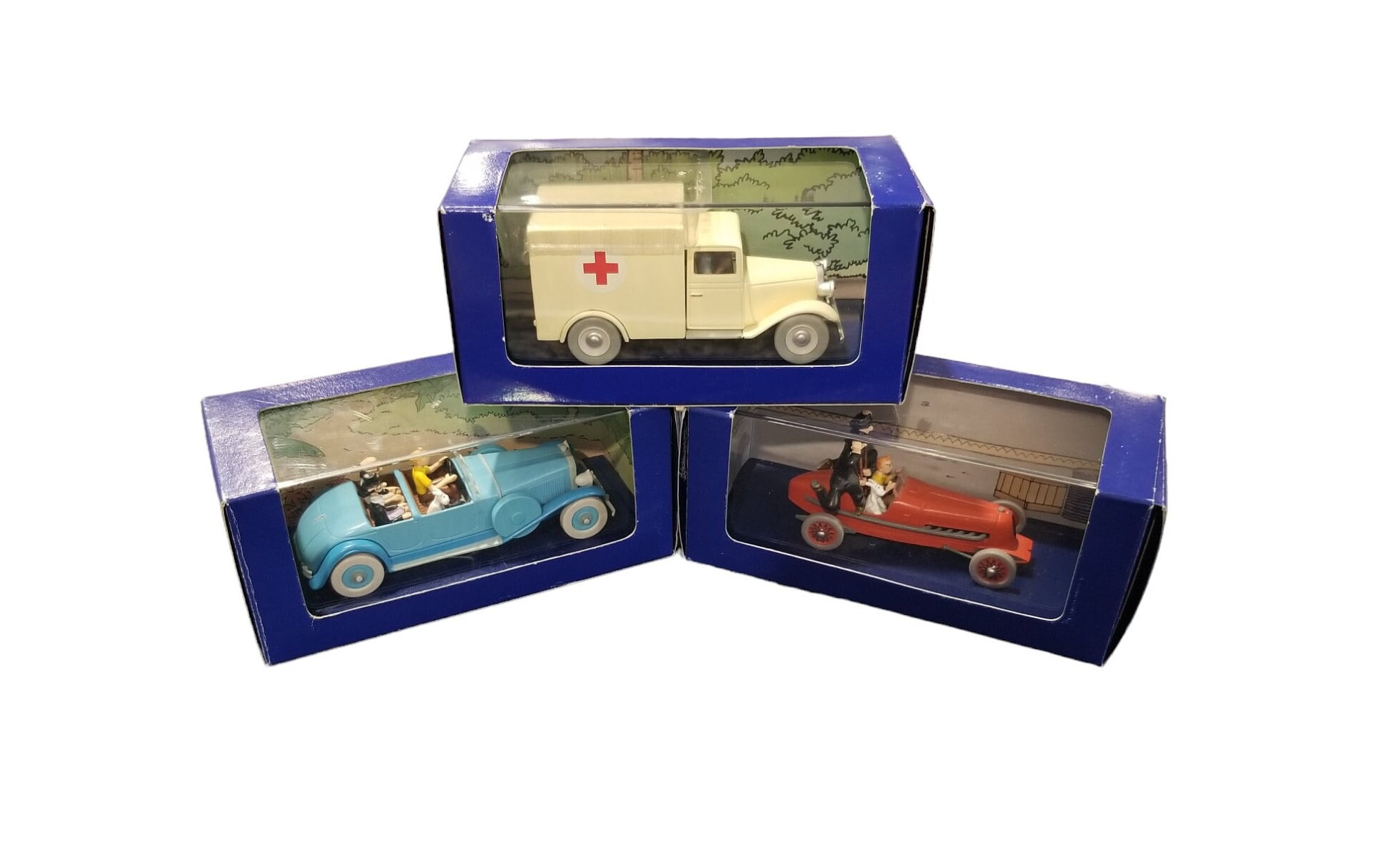 VOITURE TINTIN : La Lincoln Torpedo Des Cigares Du Pharaon - 1/43 EUR