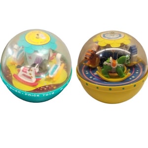Vintage 1960's Fisher Price #165 Roly Poly Chime Ball