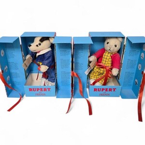 希少Merrythought Rupert Bear 限定版 Merrythought Rupert Bear