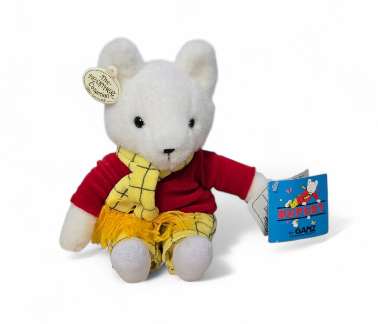 Rupert bear plush - Etsy 日本
