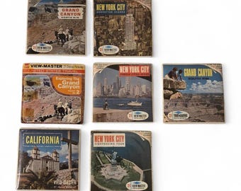 Vintage View-Master Stereo Picture Reel Sets – USA – 7 To Choose From