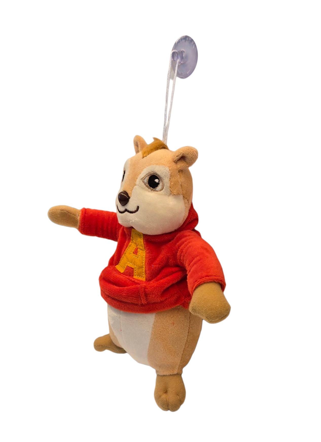 アルビン チップマンクス サンタ ぬいぐるみ 愛らしいアルビンとチップマンクスのぬいぐるみハングアップフィギュア