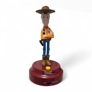 Disney Pixar Talking Toy Story Dashboard Driver – Woody & Buzz Lightyear Figurer