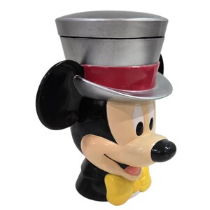 Vintage 1990’s Disney On Ice Mickey Mouse Mugs / Cups with Flip Cover Lid – 2 Colors To Choose From image 12