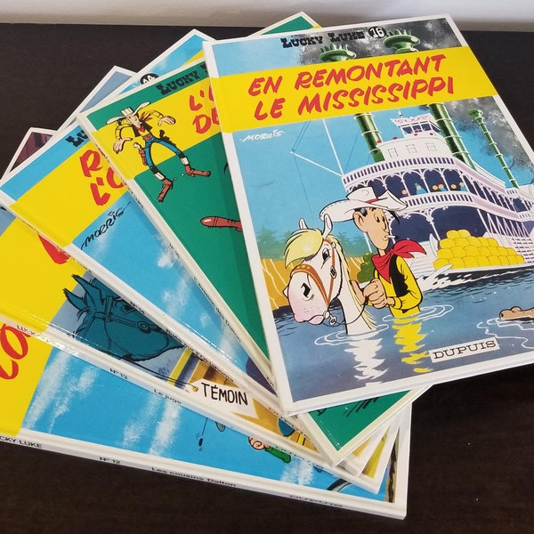 Lucky Luke French Edition Books