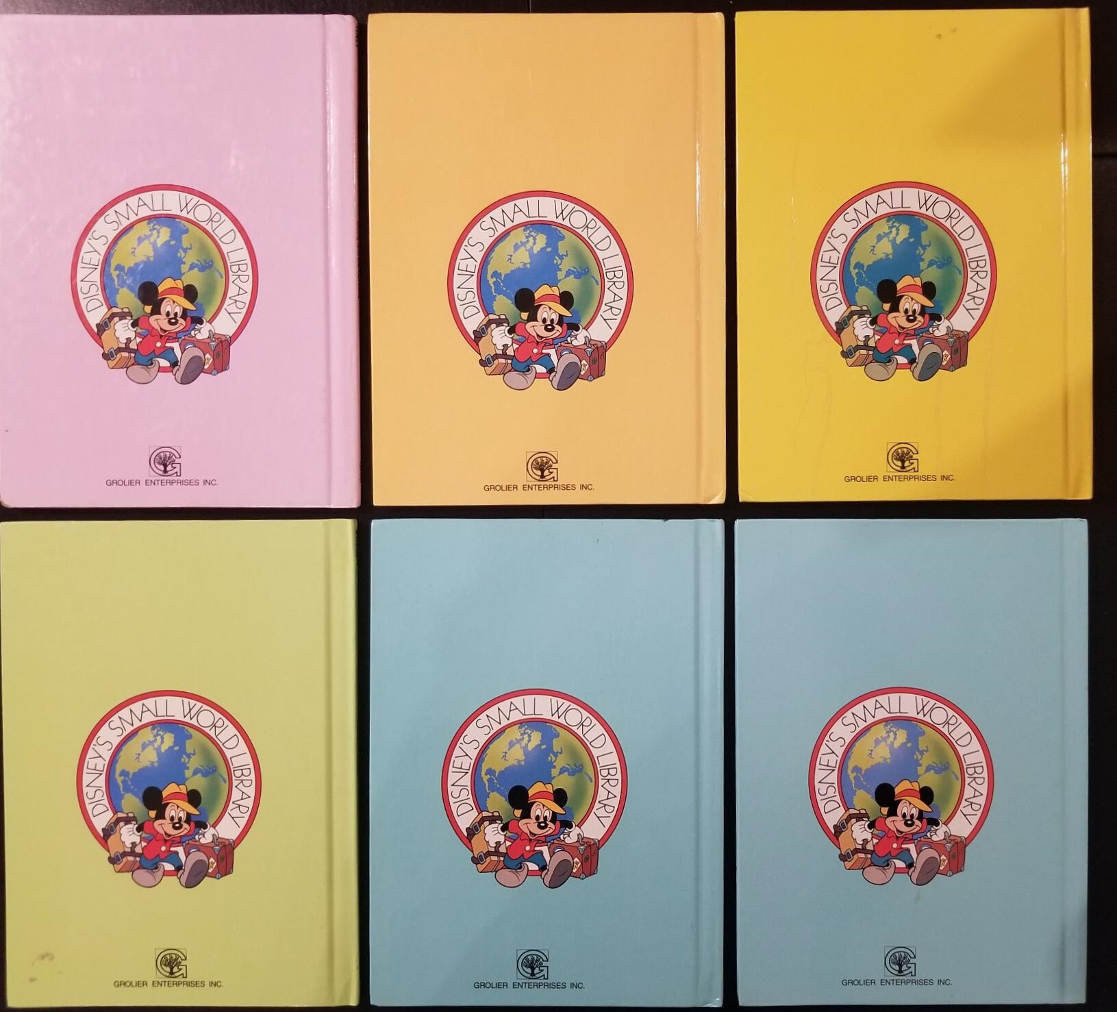 Disney's Small World Library Children's Books (lot of 6