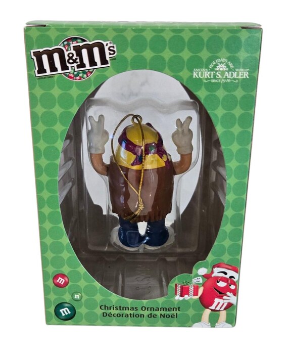 M&m's Yellow Figure Christmas Ornament **new in Box** - Etsy Canada