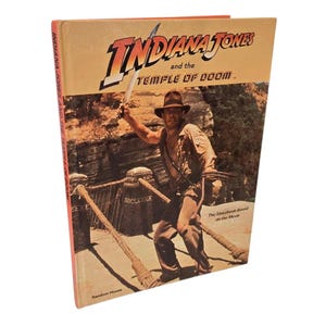 Indiana Jones and the Temple of Doom - Vintage Book